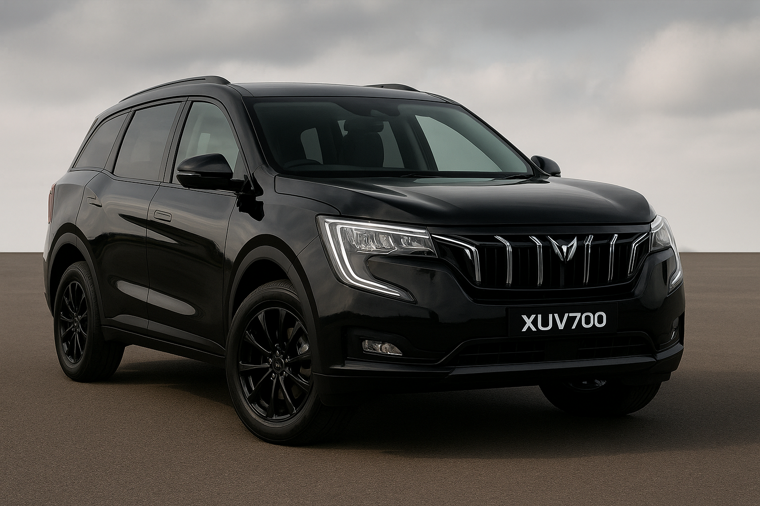 xuv 700 black
